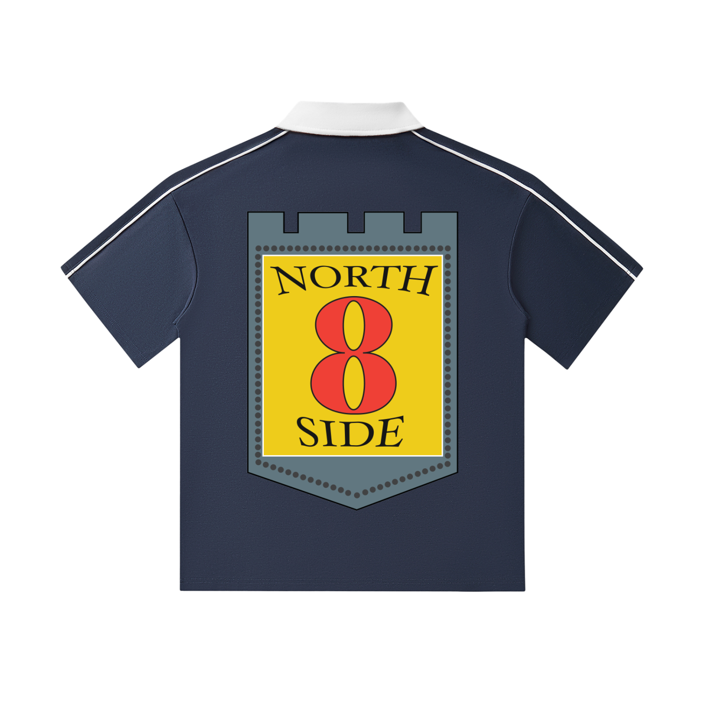 NORTHSIDE - TRAPSTRS (Collar Short-Sleeve Polo Shirt)