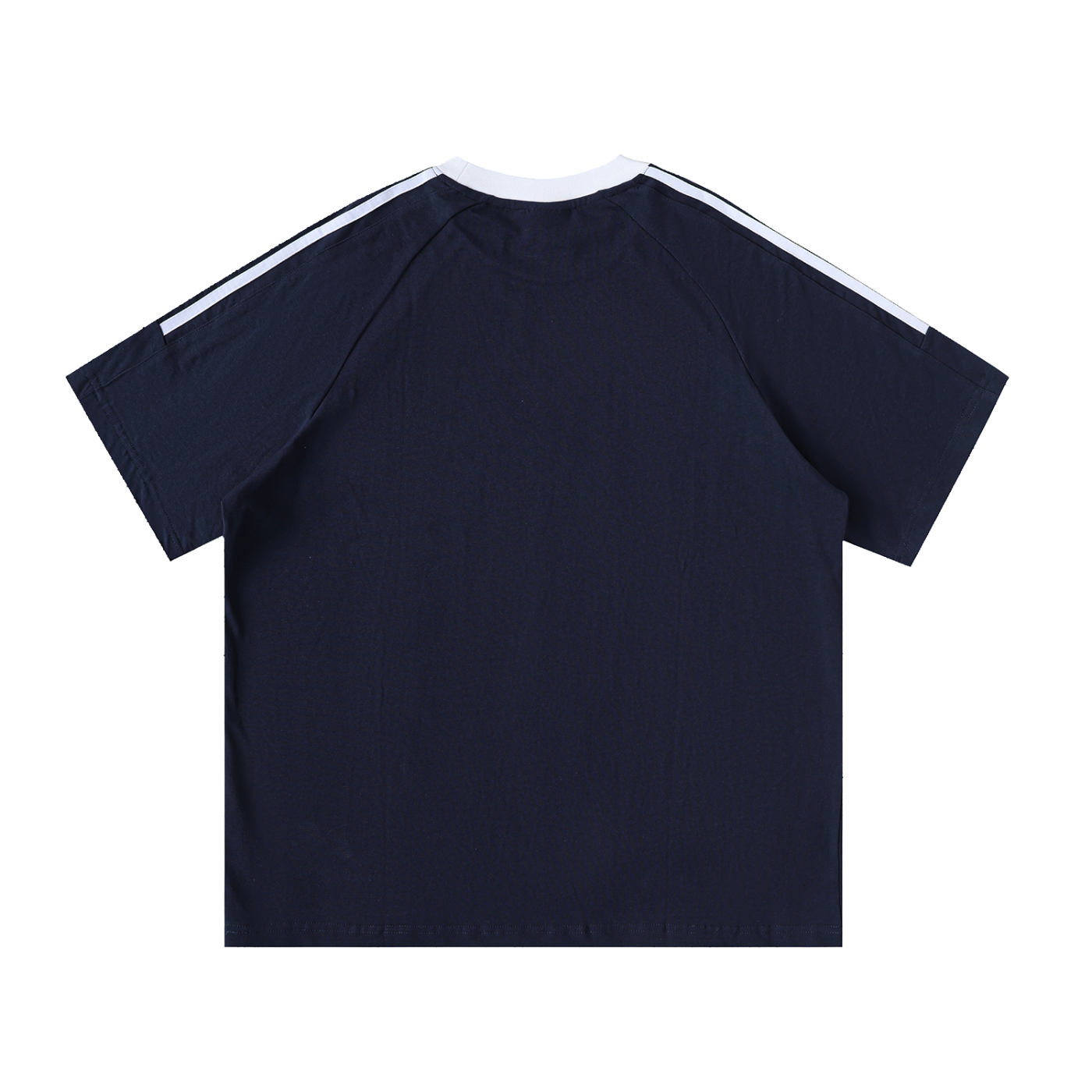 FOREVER. DAYSOFF. Contrast Tape Crewneck Cotton T-Shirt