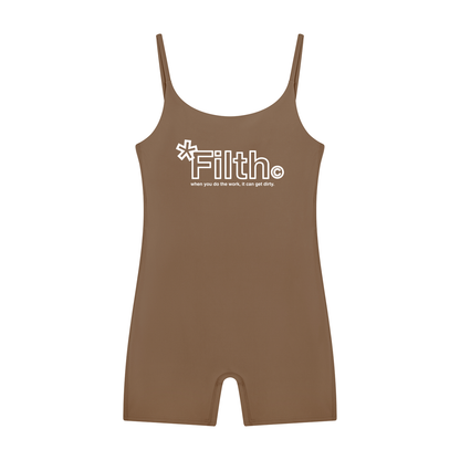 FILTH. SKINS. DAYSOFF. (Women’s Yoga Romper)