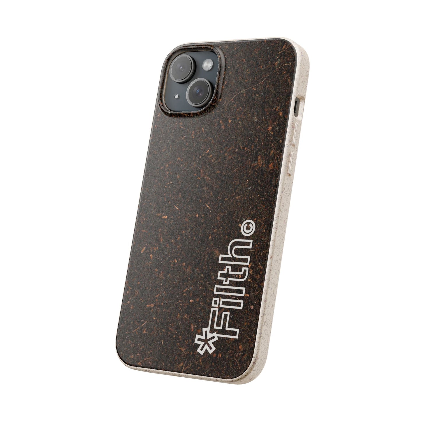 FILTH® Biodegradable iPhone Case — Eco-Friendly ‘*Filth’ Compostable case