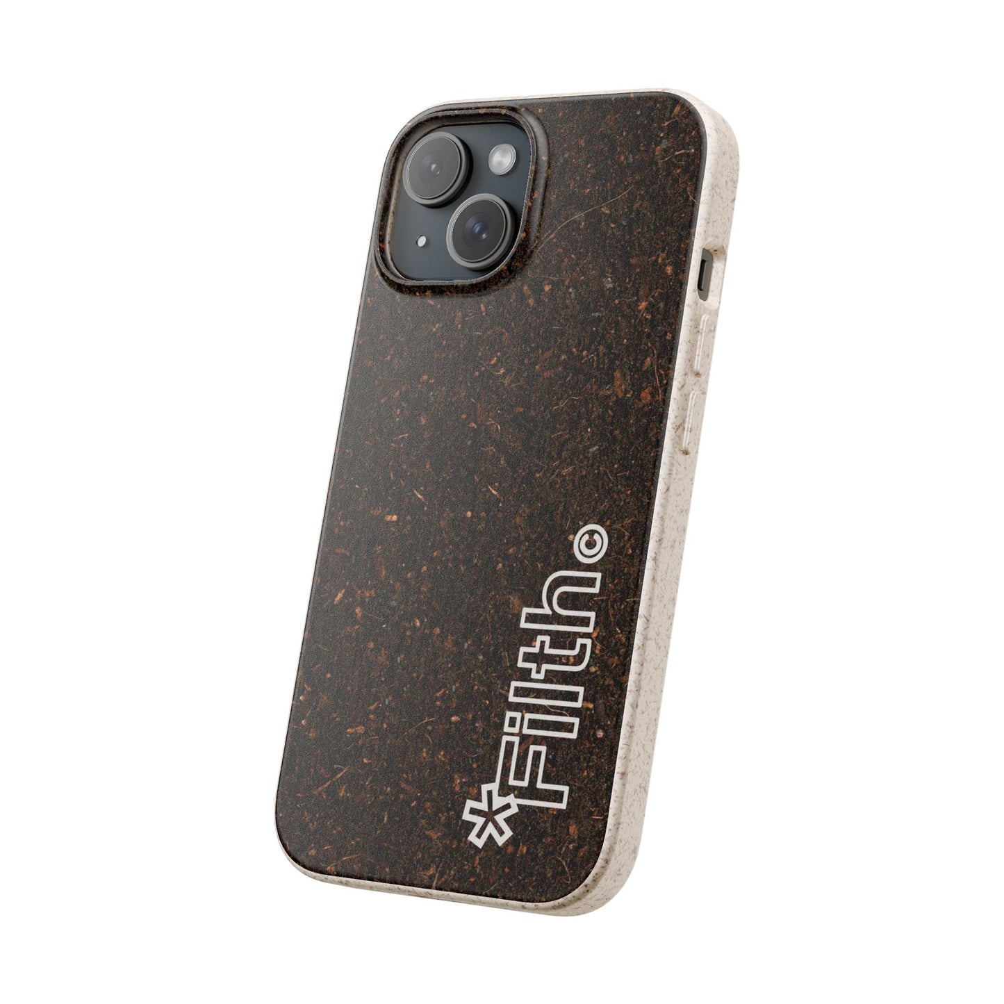 FILTH® Biodegradable iPhone Case — Eco-Friendly ‘*Filth’ Compostable case