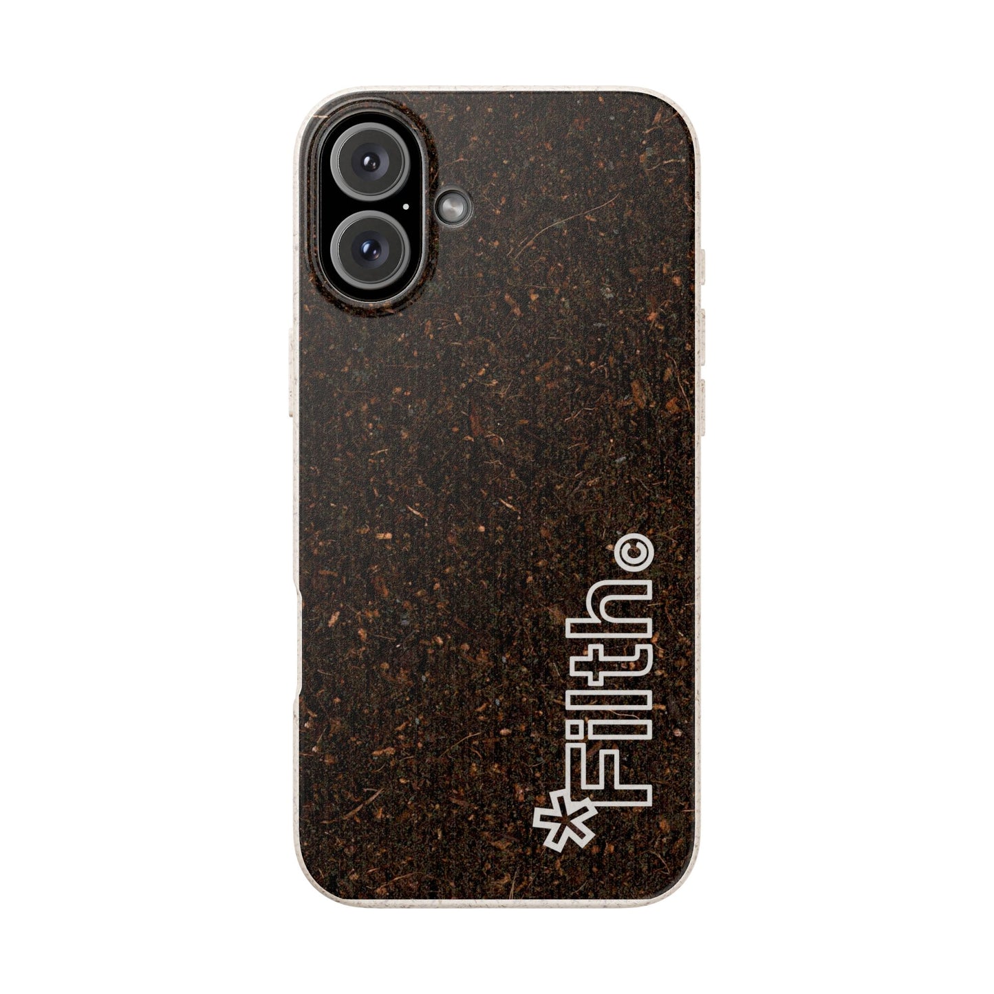 FILTH® Biodegradable iPhone Case — Eco-Friendly ‘*Filth’ Compostable case