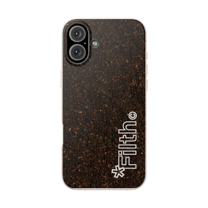 FILTH® Biodegradable iPhone Case — Eco-Friendly ‘*Filth’ Compostable case