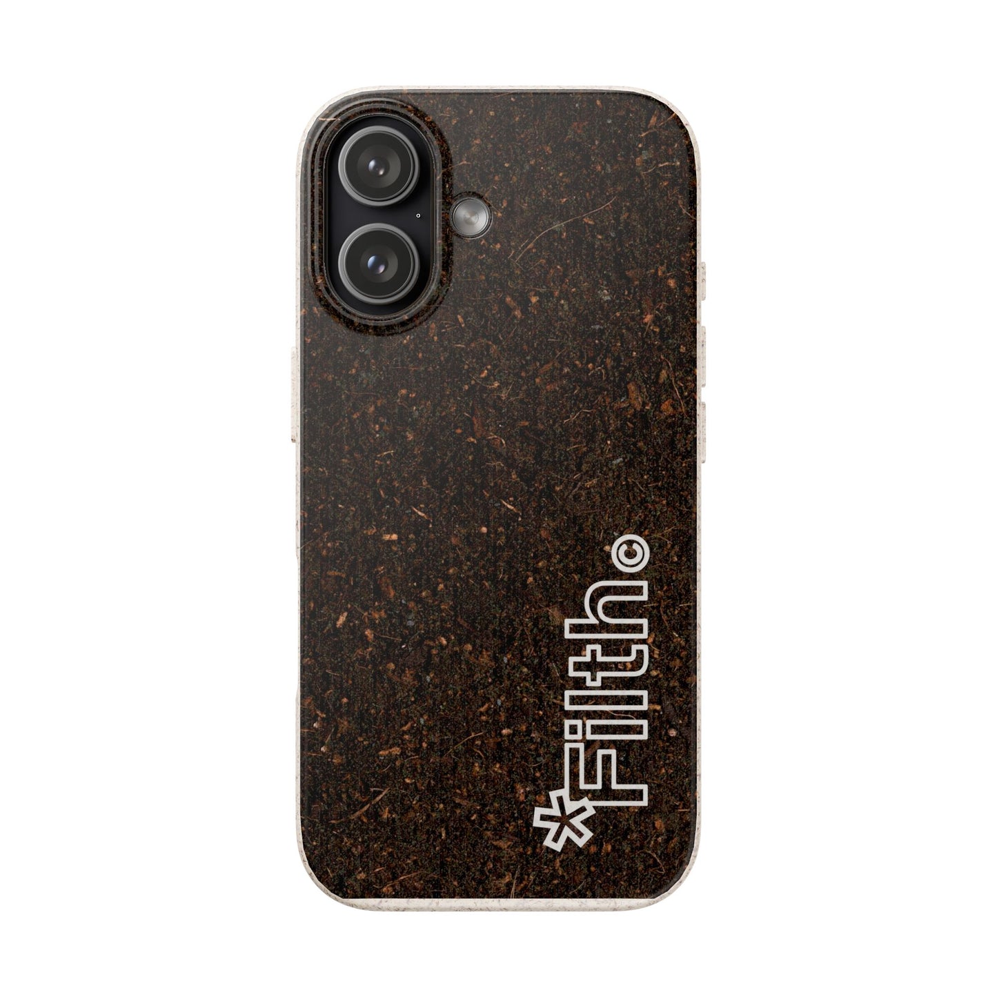 FILTH® Biodegradable iPhone Case — Eco-Friendly ‘*Filth’ Compostable case