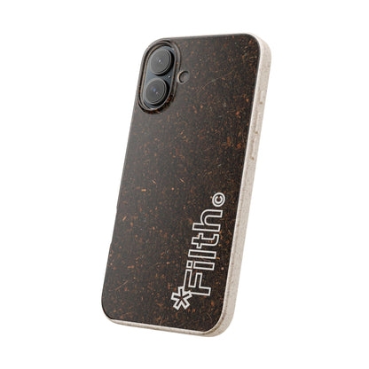 FILTH® Biodegradable iPhone Case — Eco-Friendly ‘*Filth’ Compostable case