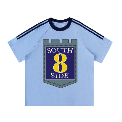 SOUTHSIDE TRAPSTRS (Tape Crewneck Cotton T-Shirt)