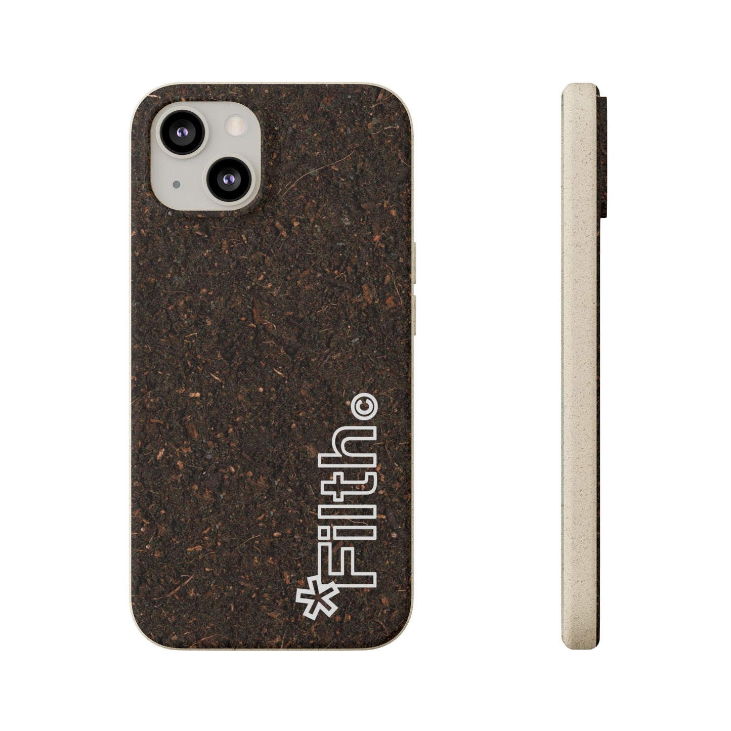 FILTH® Biodegradable iPhone Case — Eco-Friendly ‘*Filth’ Compostable case