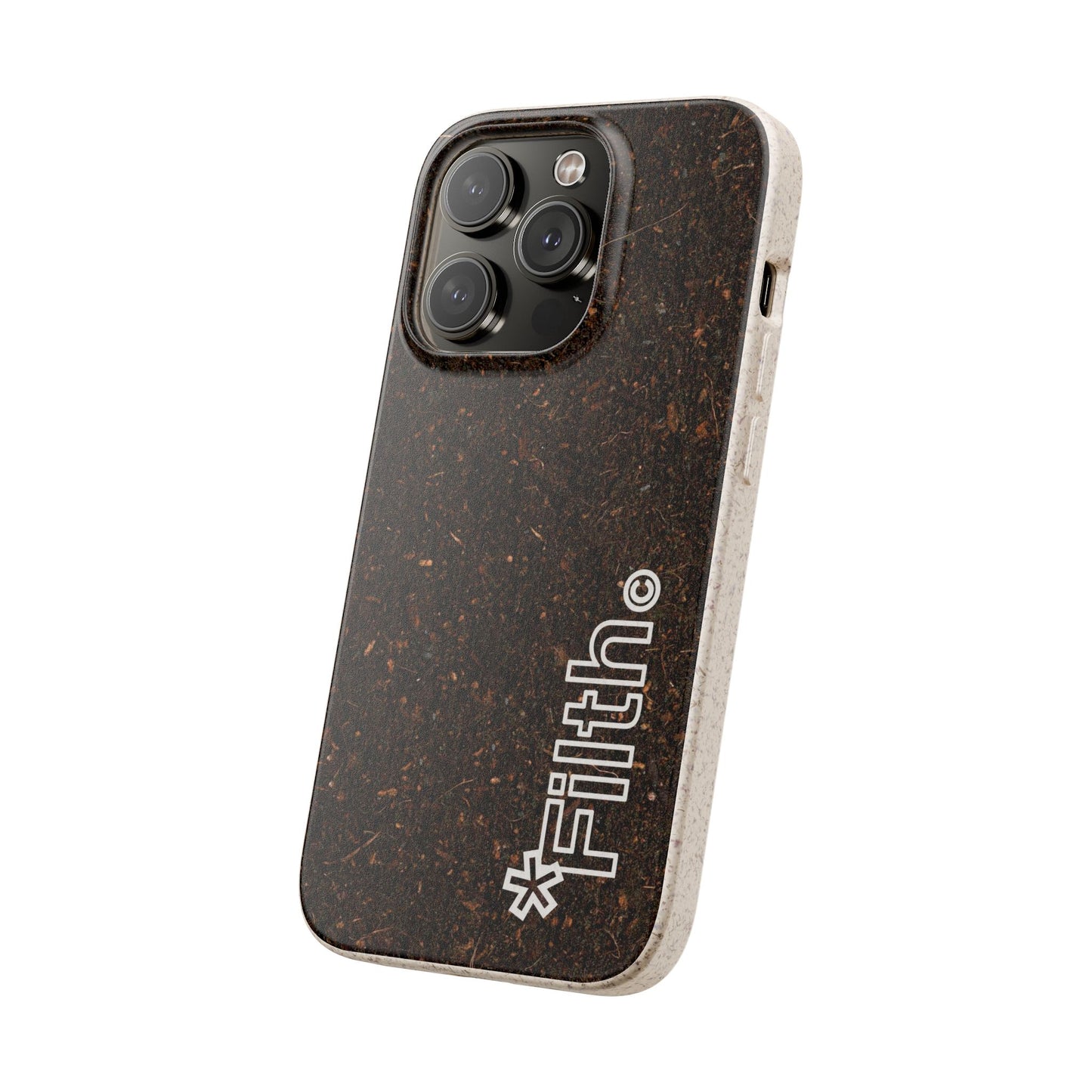 FILTH® Biodegradable iPhone Case — Eco-Friendly ‘*Filth’ Compostable case
