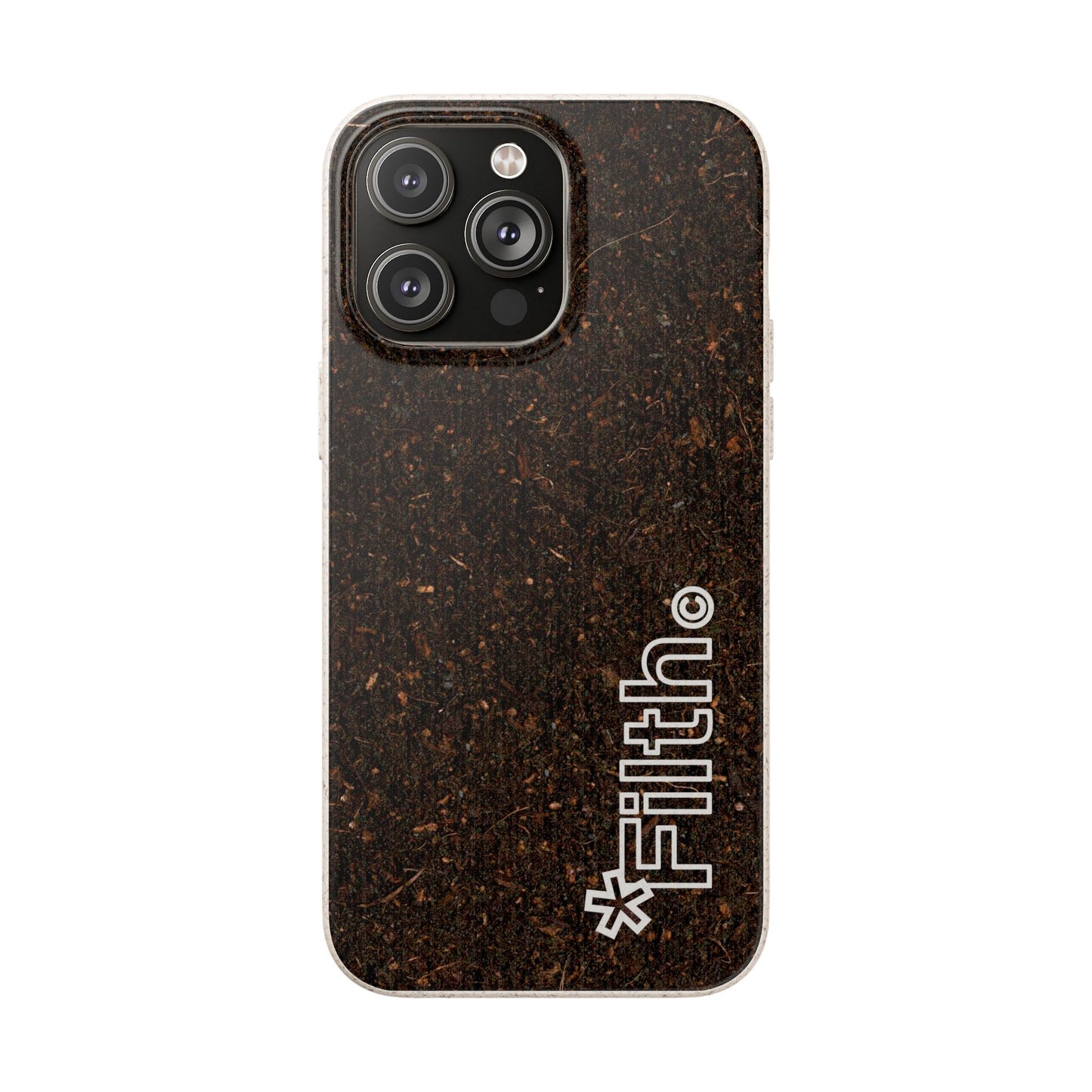 FILTH® Biodegradable iPhone Case — Eco-Friendly ‘*Filth’ Compostable case