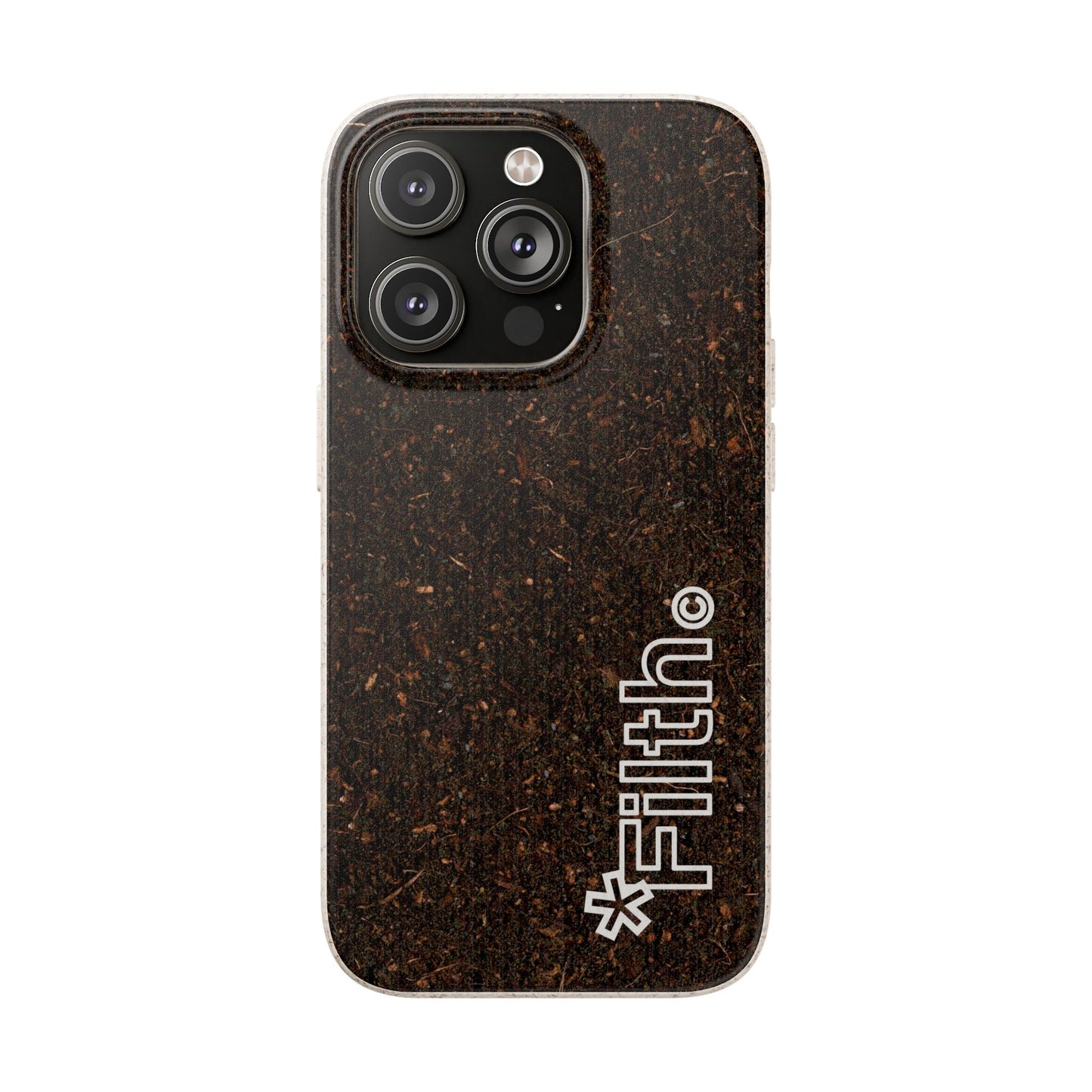 FILTH® Biodegradable iPhone Case — Eco-Friendly ‘*Filth’ Compostable case