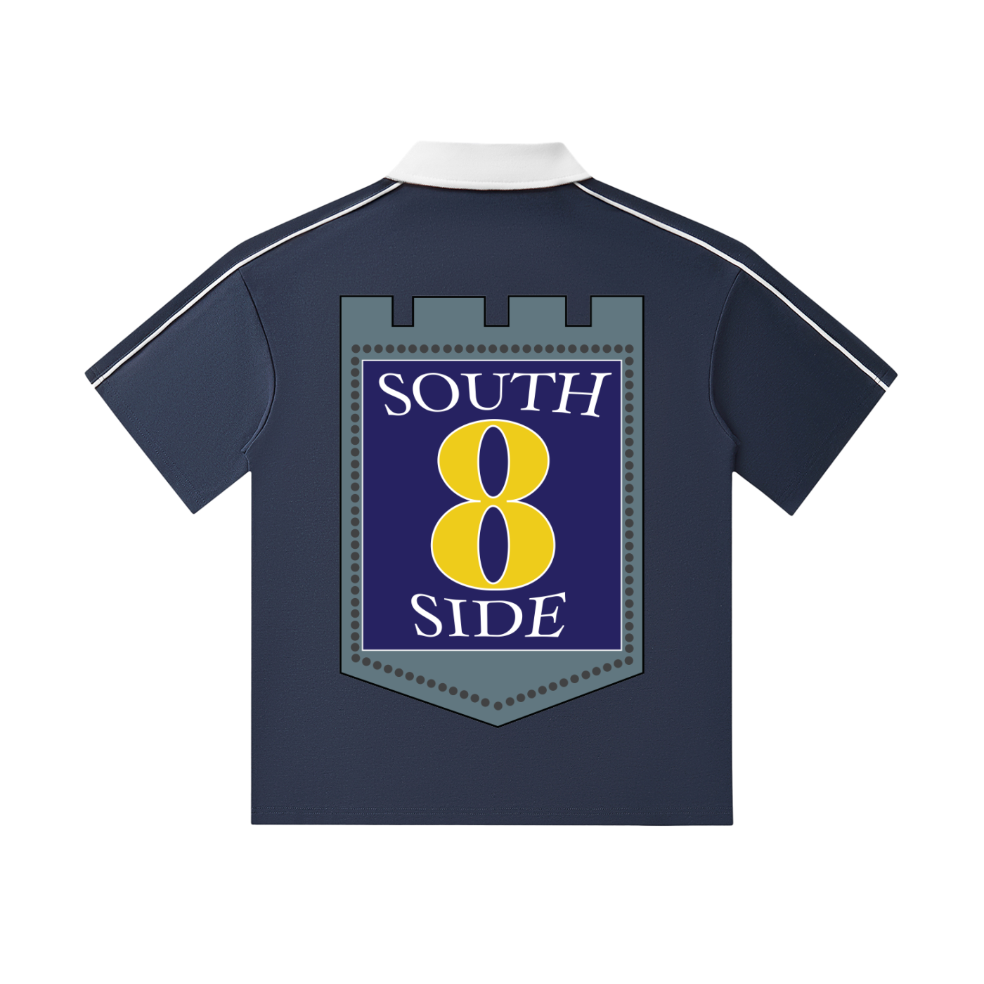 SOUTHSIDE TRAPSTRS ( Collar Short-Sleeve Polo Shirt)