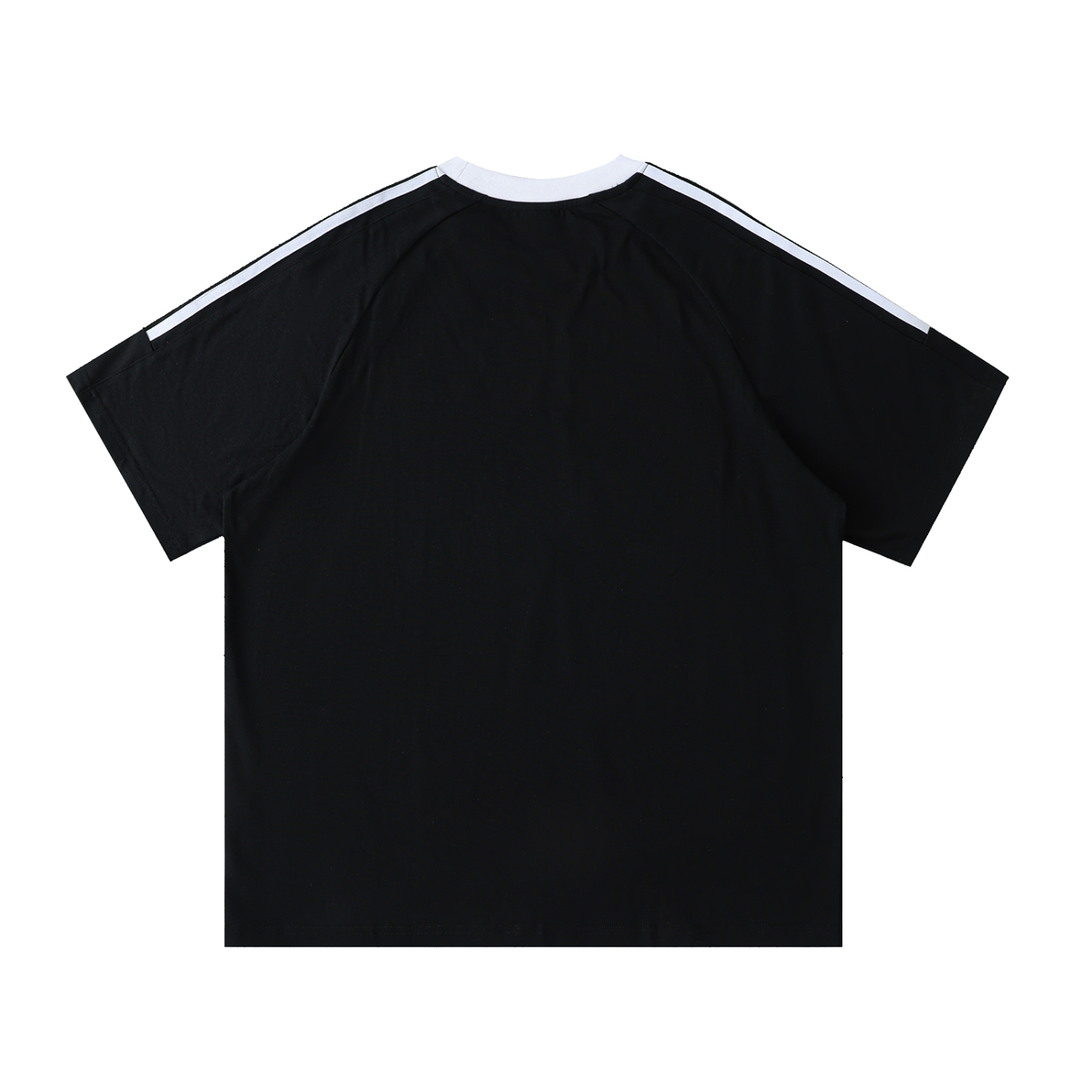 FOREVER. DAYSOFF. Contrast Tape Crewneck Cotton T-Shirt