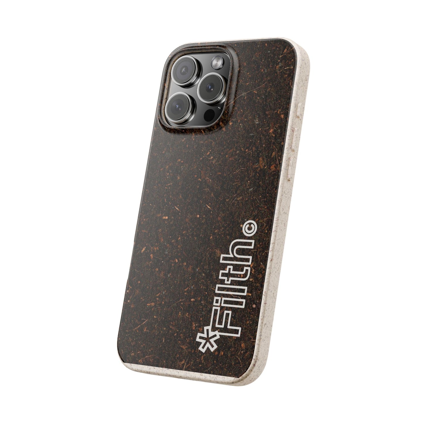 FILTH® Biodegradable iPhone Case — Eco-Friendly ‘*Filth’ Compostable case