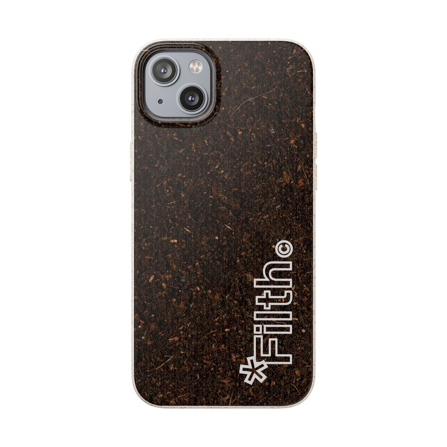 FILTH® Biodegradable iPhone Case — Eco-Friendly ‘*Filth’ Compostable case