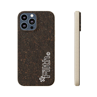 FILTH® Biodegradable iPhone Case — Eco-Friendly ‘*Filth’ Compostable case