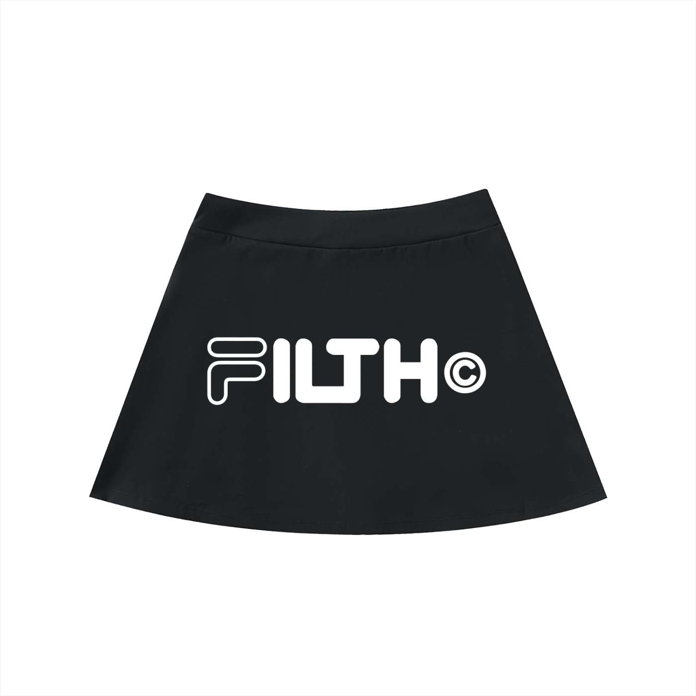ATHLEISURE. DAYSOFF. (High-Waist Pocketed A-Line Skirt)