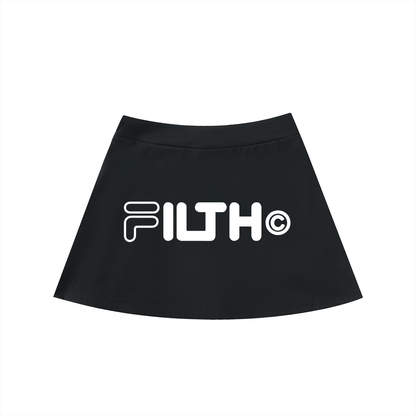 ATHLEISURE. DAYSOFF. (High-Waist Pocketed A-Line Skirt)