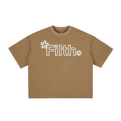 LIGHT WORK. (Vintage Washed Boxy T-Shirt)