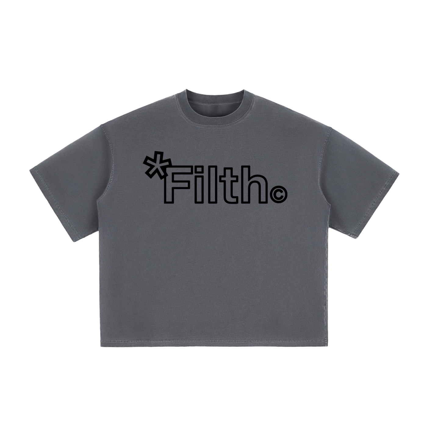 HARD WORK (Vintage Washed Boxy T-Shirt)