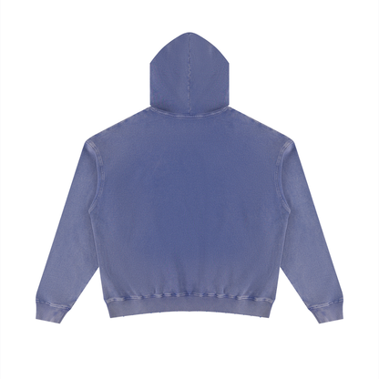 HARD WORK.  (Mineral Wash Distressed Hoodie)