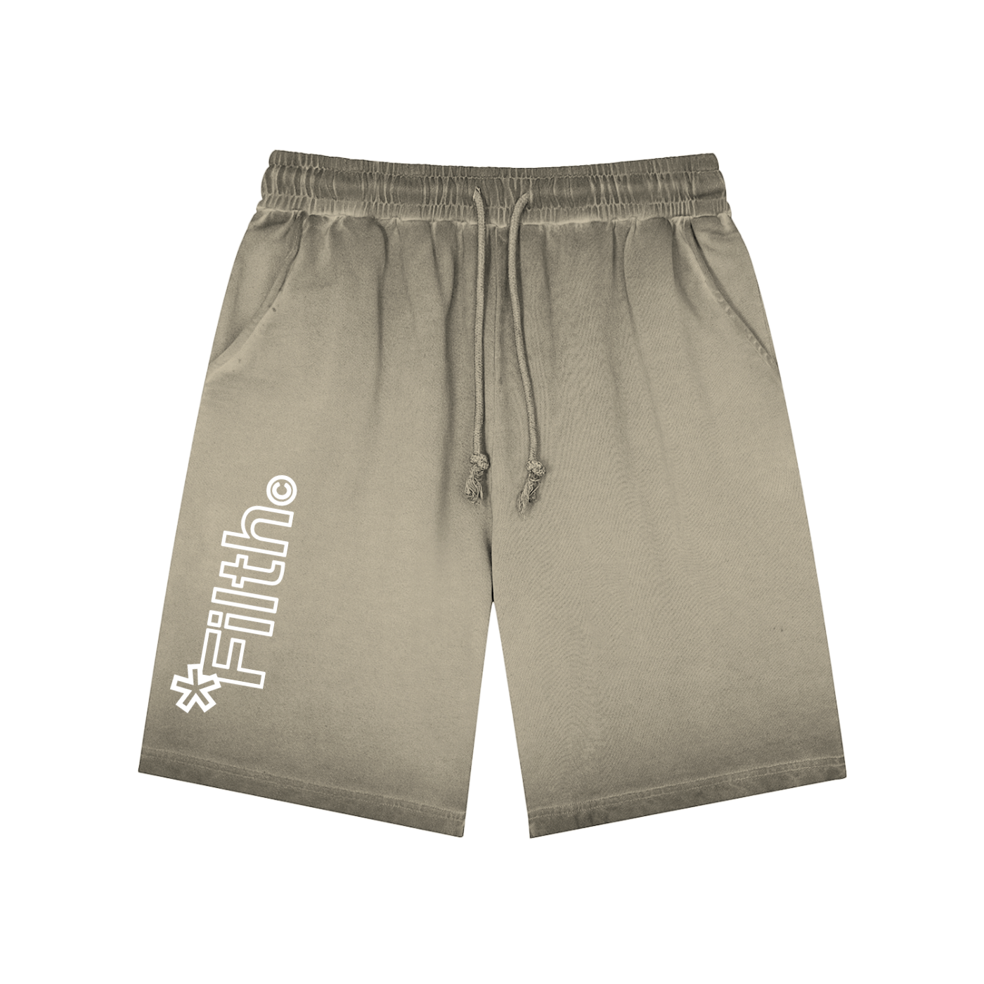 LIGHT WORK. (Reverse Dyed Sweatshorts)