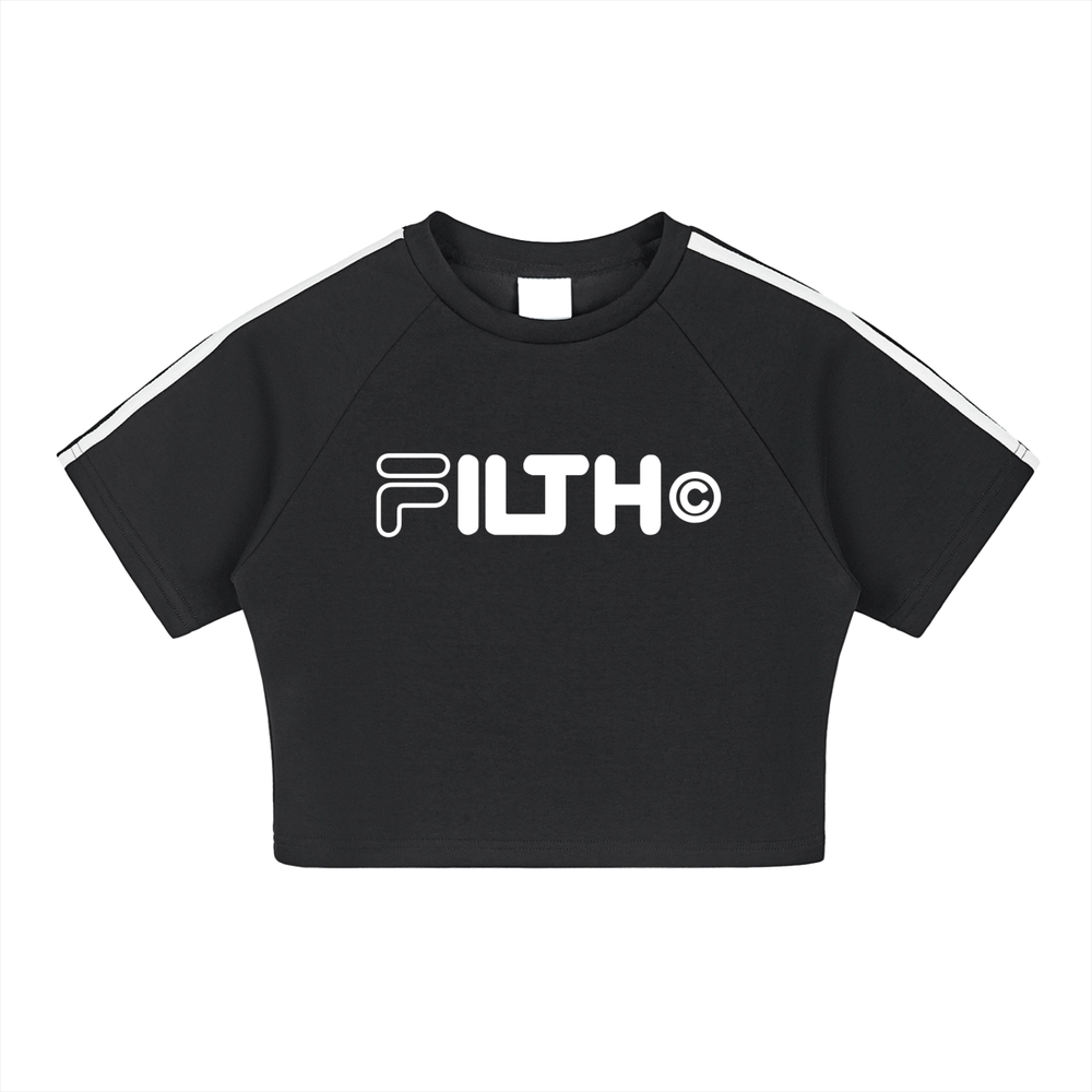 ATHLEISURE. DAYSOFF. (Taped Cooling Performance Crop Top)