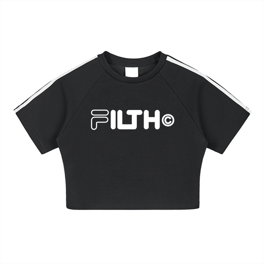 ATHLEISURE. DAYSOFF. (Taped Cooling Performance Crop Top)