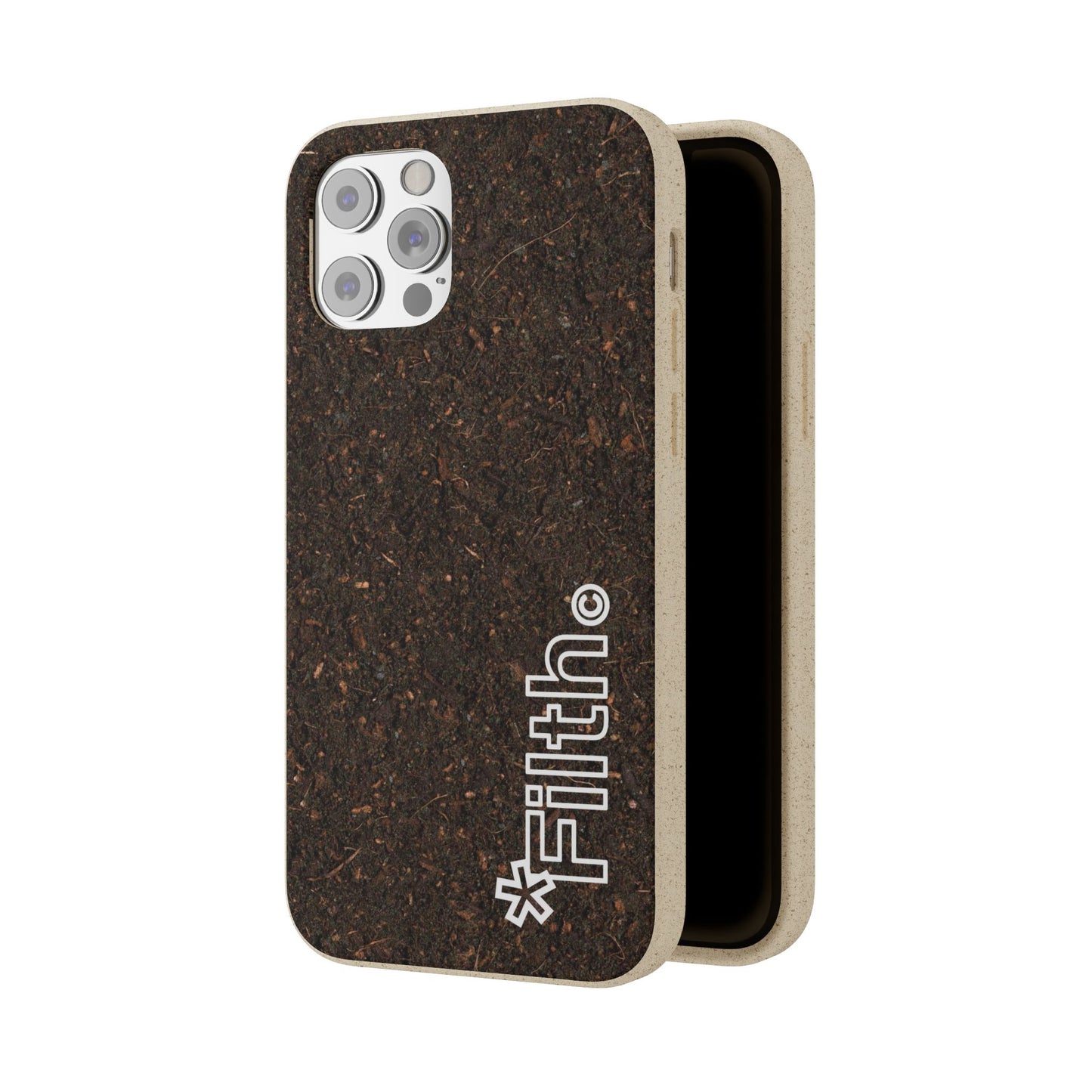 FILTH® Biodegradable iPhone Case — Eco-Friendly ‘*Filth’ Compostable case