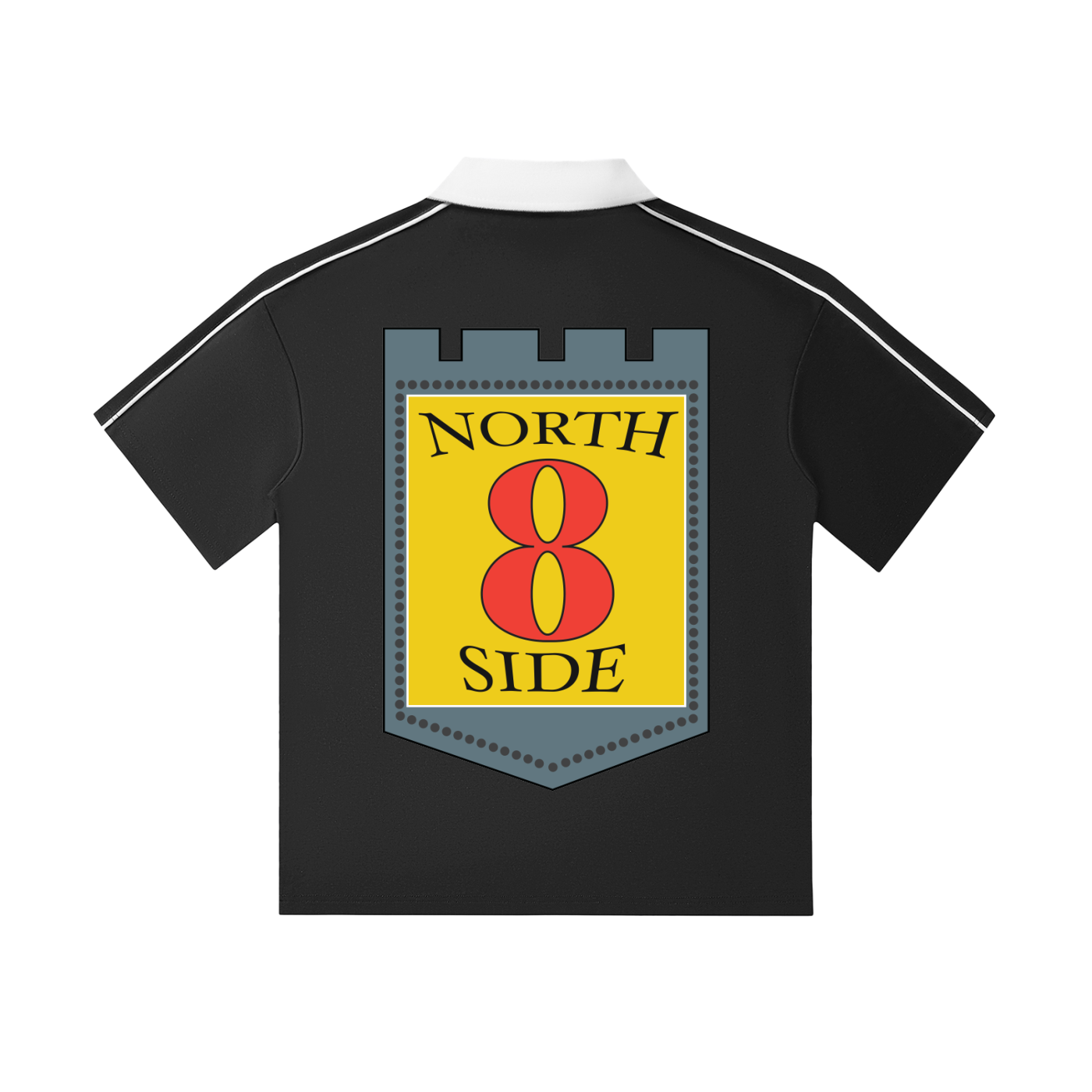 NORTHSIDE - TRAPSTRS (Collar Short-Sleeve Polo Shirt)