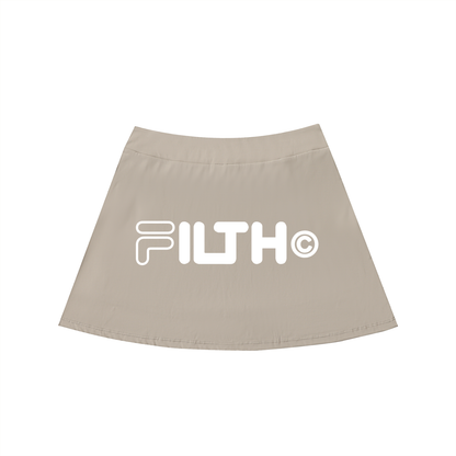 ATHLEISURE. DAYSOFF. (High-Waist Pocketed A-Line Skirt)