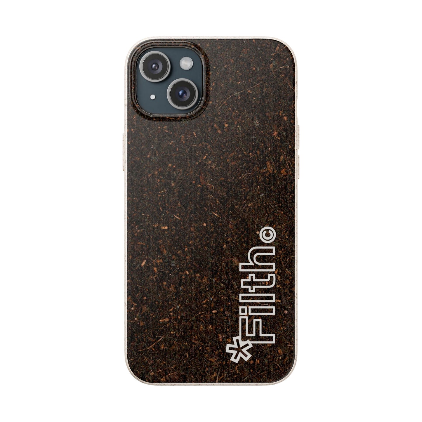 FILTH® Biodegradable iPhone Case — Eco-Friendly ‘*Filth’ Compostable case
