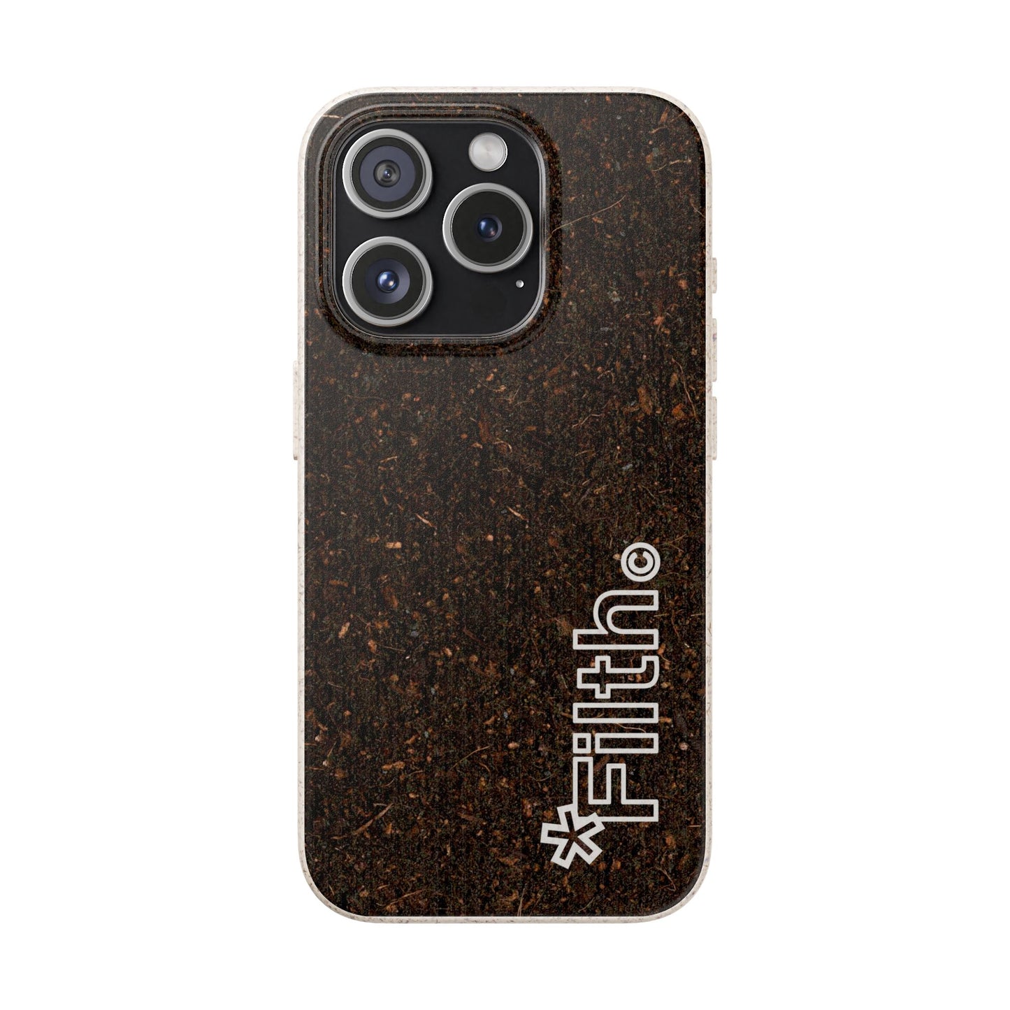FILTH® Biodegradable iPhone Case — Eco-Friendly ‘*Filth’ Compostable case