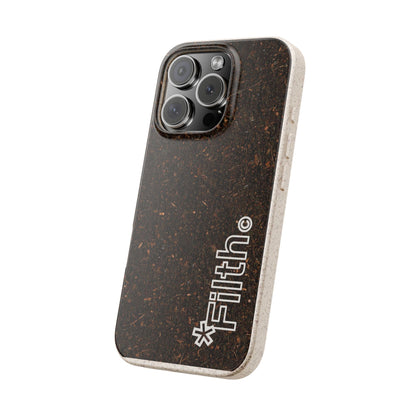 FILTH® Biodegradable iPhone Case — Eco-Friendly ‘*Filth’ Compostable case
