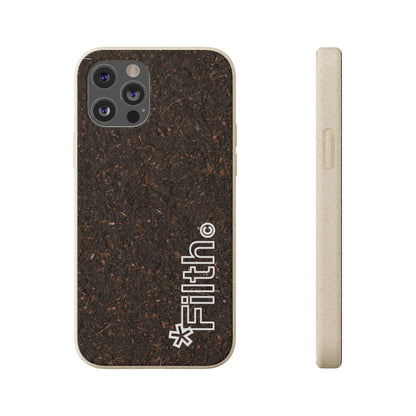 FILTH® Biodegradable iPhone Case — Eco-Friendly ‘*Filth’ Compostable case