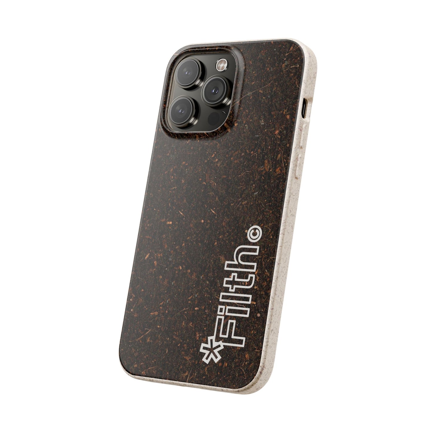 FILTH® Biodegradable iPhone Case — Eco-Friendly ‘*Filth’ Compostable case