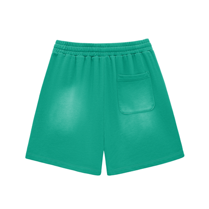 DAYSOFF. LIGHT WORK. (Sun Fade Raw Edge Cotton Shorts)