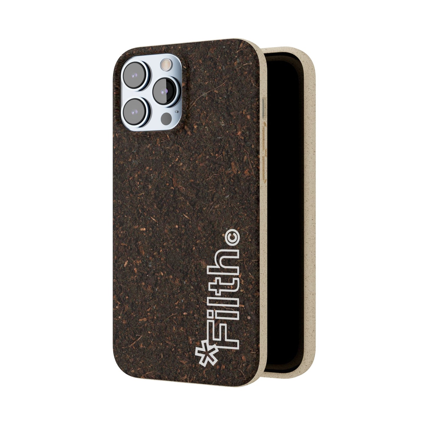 FILTH® Biodegradable iPhone Case — Eco-Friendly ‘*Filth’ Compostable case