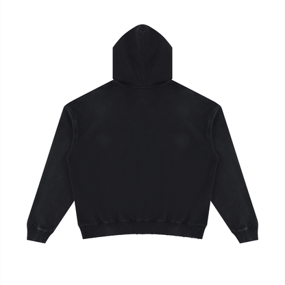 HARD WORK.  (Mineral Wash Distressed Hoodie)