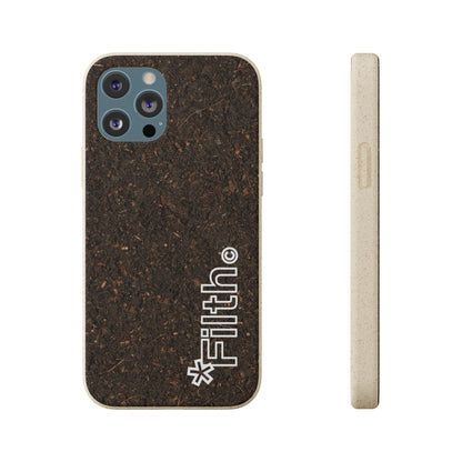 FILTH® Biodegradable iPhone Case — Eco-Friendly ‘*Filth’ Compostable case