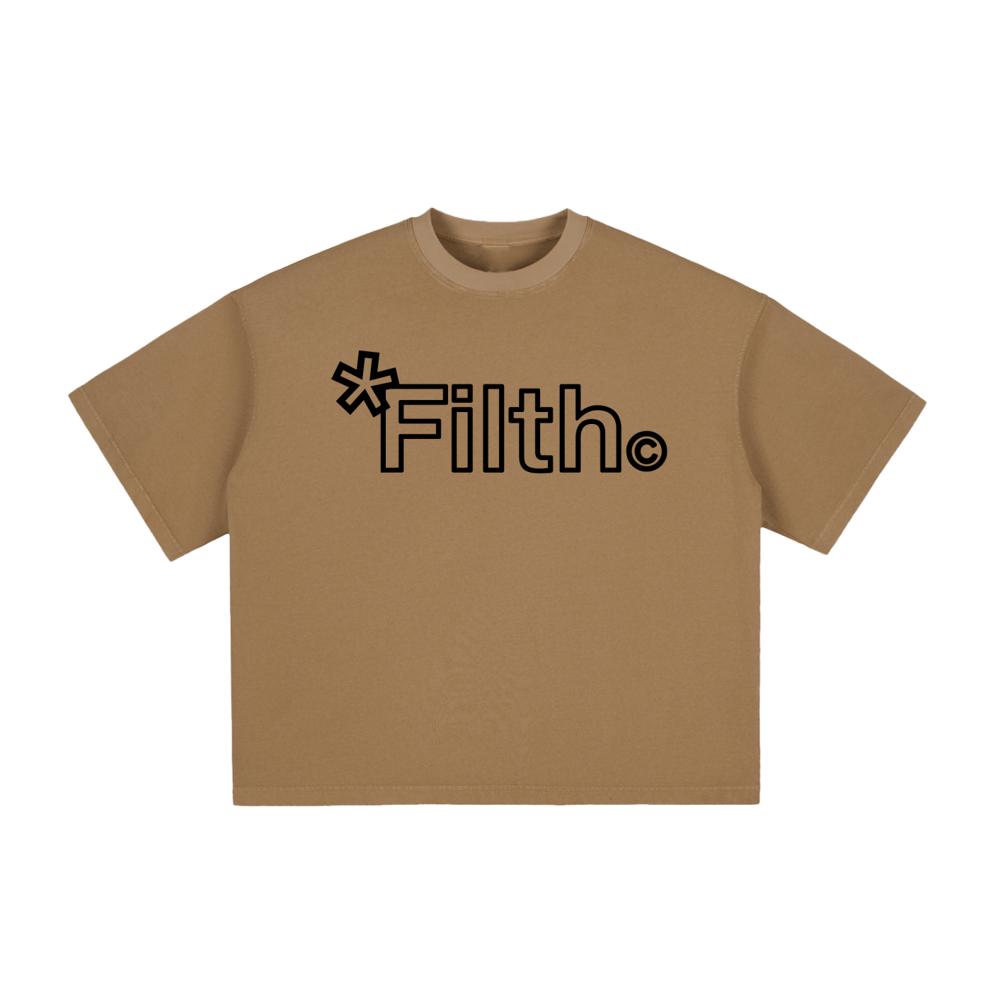 HARD WORK (Vintage Washed Boxy T-Shirt)
