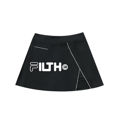 ATHLEISURE. DAYSOFF. (High-Waist Pocketed A-Line Skirt)
