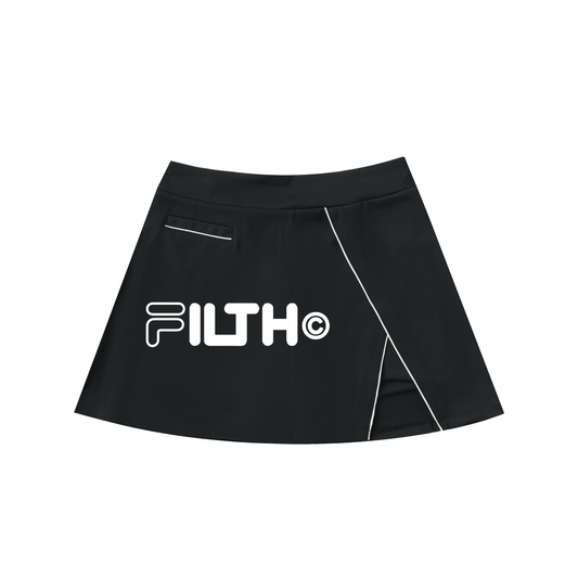 ATHLEISURE. DAYSOFF. (High-Waist Pocketed A-Line Skirt)