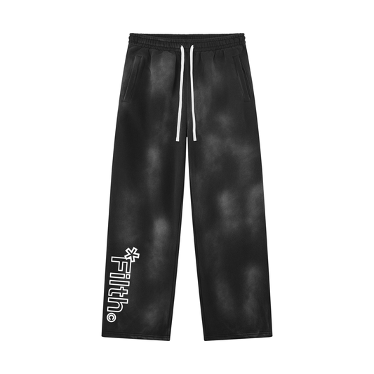 DAYSOFF. RELAXED. (Unisex Sunfaded Wide Leg Fleece Sweatpants)