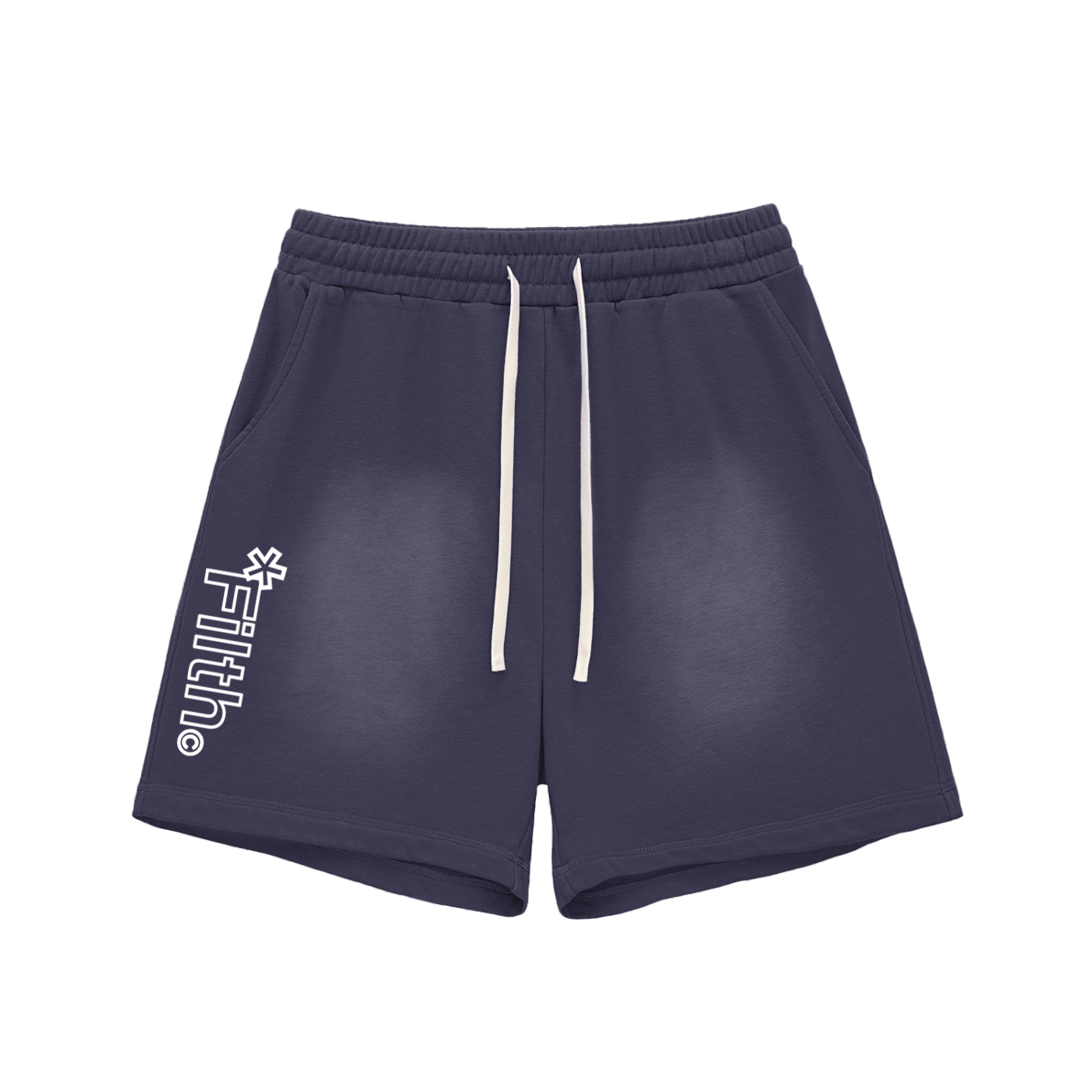DAYSOFF. LIGHT WORK. (Sun Fade Raw Edge Cotton Shorts)