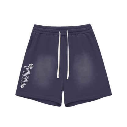 DAYSOFF. LIGHT WORK. (Sun Fade Raw Edge Cotton Shorts)