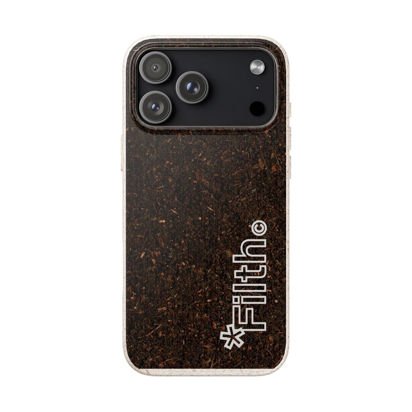 FILTH® Biodegradable iPhone Case — Eco-Friendly ‘*Filth’ Compostable case