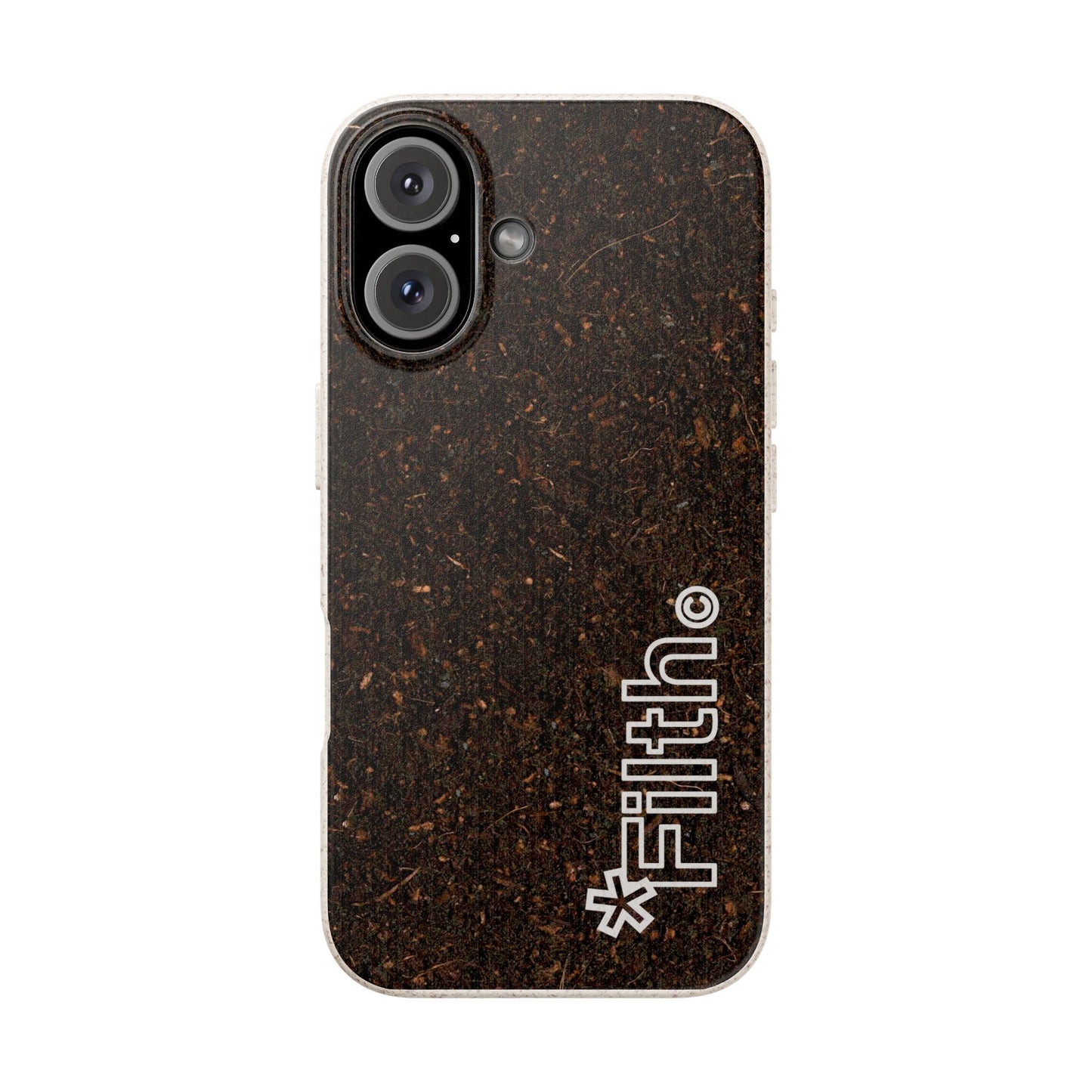 FILTH® Biodegradable iPhone Case — Eco-Friendly ‘*Filth’ Compostable case