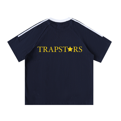 SOUTHSIDE TRAPSTRS (Tape Crewneck Cotton T-Shirt)