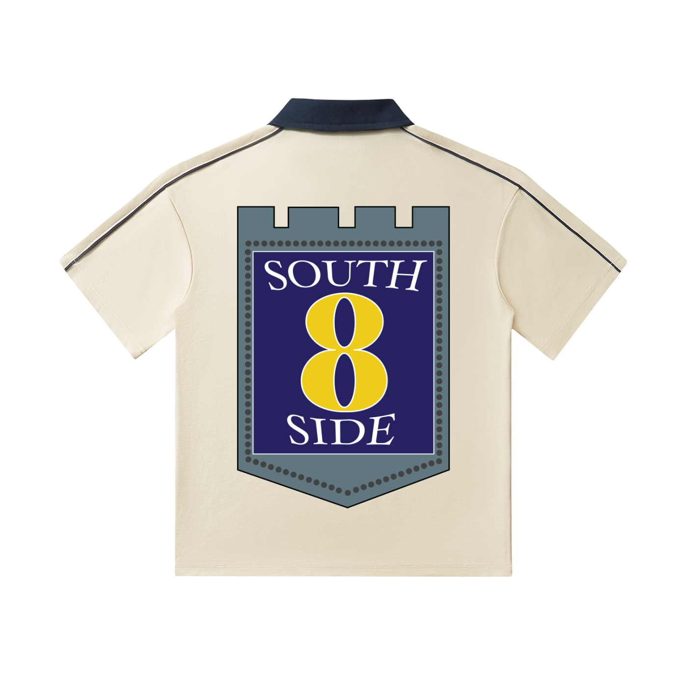 SOUTHSIDE TRAPSTRS ( Collar Short-Sleeve Polo Shirt)
