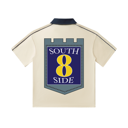 SOUTHSIDE TRAPSTRS ( Collar Short-Sleeve Polo Shirt)